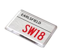FRIDGE MAGNET - Earlsfield SW18 - UK Postcode