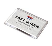 FRIDGE MAGNET - East Sheen, Greater London - Lat/Long TQ2075