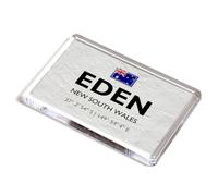 FRIDGE MAGNET - Eden - New South Wales - Australia - Lat/Long