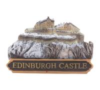Fridge Magnet Edinburgh Castle & Piper
