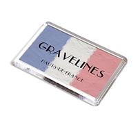 FRIDGE MAGNET - Gravelines - Hauts-de-France - France Flag