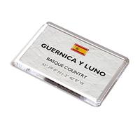 FRIDGE MAGNET - Guernica y Luno - Basque Country - Spain - Lat/Long