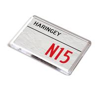 FRIDGE MAGNET - Haringey N15 - UK Postcode