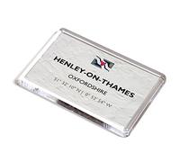 FRIDGE MAGNET - Henley-on-Thames, Oxfordshire - Lat/Long SU7682