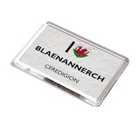 FRIDGE MAGNET - I Love Blaenannerch, Ceredigion, Wales