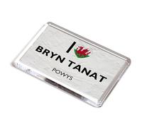 FRIDGE MAGNET - I Love Bryn Tanat, Powys, Wales