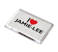FRIDGE MAGNET - I Love Jamie-Lee - Boys Name Gift