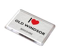 FRIDGE MAGNET - I Love Old Windsor, Berkshire