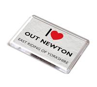 FRIDGE MAGNET - I Love Out Newton, East Riding of Yorkshire