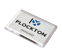 FRIDGE MAGNET - I Love Plockton, Highland, Scotland