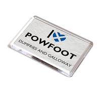 FRIDGE MAGNET - I Love Powfoot, Dumfries and Galloway, Scotland