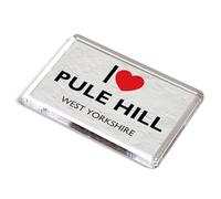 FRIDGE MAGNET - I Love Pule Hill, West Yorkshire
