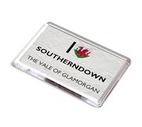FRIDGE MAGNET - I Love Southerndown, The Vale of Glamorgan, Wales