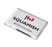 FRIDGE MAGNET - I Love Squamish, British Columbia - Canada