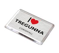 FRIDGE MAGNET - I Love Tregunna, Cornwall