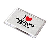 FRIDGE MAGNET - I Love Waldorf Salad - Novelty Food & Drink Gift