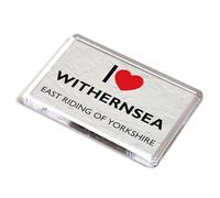 FRIDGE MAGNET - I Love Withernsea, East Riding of Yorkshire
