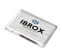 FRIDGE MAGNET - Ibrox, Glasgow City, Scotland - Lat/Long NS5564