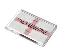 FRIDGE MAGNET - King's Somborne, Hampshire - Born and Bred