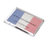 FRIDGE MAGNET - Le Touquet-Paris-Plage - Hauts-de-France - France Flag