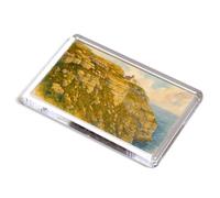 FRIDGE MAGNET - Llandudno. The Lighthouse, Great Orme's Head - Vintage Art Style