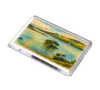 FRIDGE MAGNET - Loch Shin, Lairg - Vintage Art Style