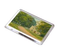 FRIDGE MAGNET - Lodge Gates, Savernake Forest - Vintage Art Style