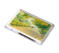 FRIDGE MAGNET - London, Hyde Park, The Parade Rotten Row - Vintage Art Style