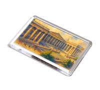 FRIDGE MAGNET - London, The British Museum - Vintage Art Style