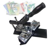 Fridge magnet machine Badge Maker Machine, DIY Button Press Kit with Button Parts for Custom Badges and Mini Rectangle Fridge Magnets