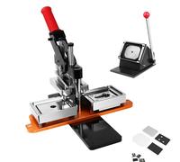 Fridge Magnet Maker Kit - 90x65mm DIY Photo Magnet Machine Inserts, Alloy, Includes Tools for Custom Badges and Pins - Perfect for Crafting Unique Fridge Magnets