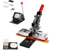 Fridge Magnet Maker Kit - Photo Magnet Machine Inserts, 90x65mm DIY Custom Badge Maker, Alloy Consumables for Making Magnets and Pins