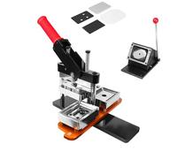 Fridge Magnet Maker Machine | 53x80mm DIY Photo Magnet Press | Custom Metal Inserts for Refrigerators and Iron Surfaces