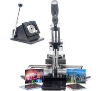 Fridge Magnet Making Machine Set With Paper Cutter And Components For Custom Badge Creation,90X65mm