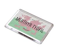 FRIDGE MAGNET - Merthyr Tydfil, Merthyr Tydfil - Born and Bred