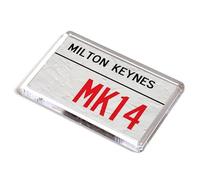 FRIDGE MAGNET - Milton Keynes MK14 - UK Postcode