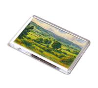 FRIDGE MAGNET - Newbridge, Meifod - Vintage Art Style