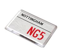 FRIDGE MAGNET - Nottingham NG5 - UK Postcode