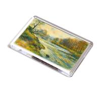 FRIDGE MAGNET - On the Irvine, Kilmarnock (a) - Vintage Art Style