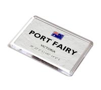 FRIDGE MAGNET - Port Fairy - Victoria - Australia - Lat/Long