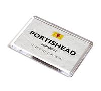 FRIDGE MAGNET - Portishead, Somerset - Lat/Long ST4676