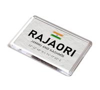 FRIDGE MAGNET - Rajaori - Jammu and Kashmir - India - Lat/Long