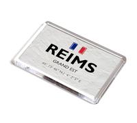 FRIDGE MAGNET - Reims - Grand Est - France - Lat/Long