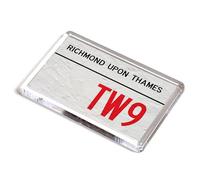 FRIDGE MAGNET - Richmond upon Thames TW9 - UK Postcode