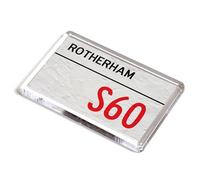 FRIDGE MAGNET - Rotherham S60 - UK Postcode