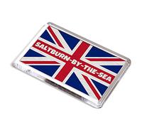 FRIDGE MAGNET - Saltburn-by-the-Sea - Union Jack Flag