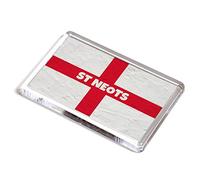 FRIDGE MAGNET - St Neots - St George Cross/England Flag