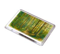 FRIDGE MAGNET - The Beech Grove, Priory Woods, Brecon - Vintage Art Style