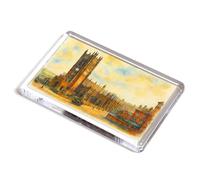 FRIDGE MAGNET - The Cathedral, Manchester (b) - Vintage Art Style