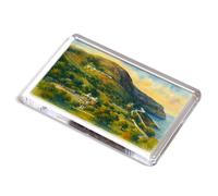 FRIDGE MAGNET - The Happy Valley, Llandudno (d) - Vintage Art Style